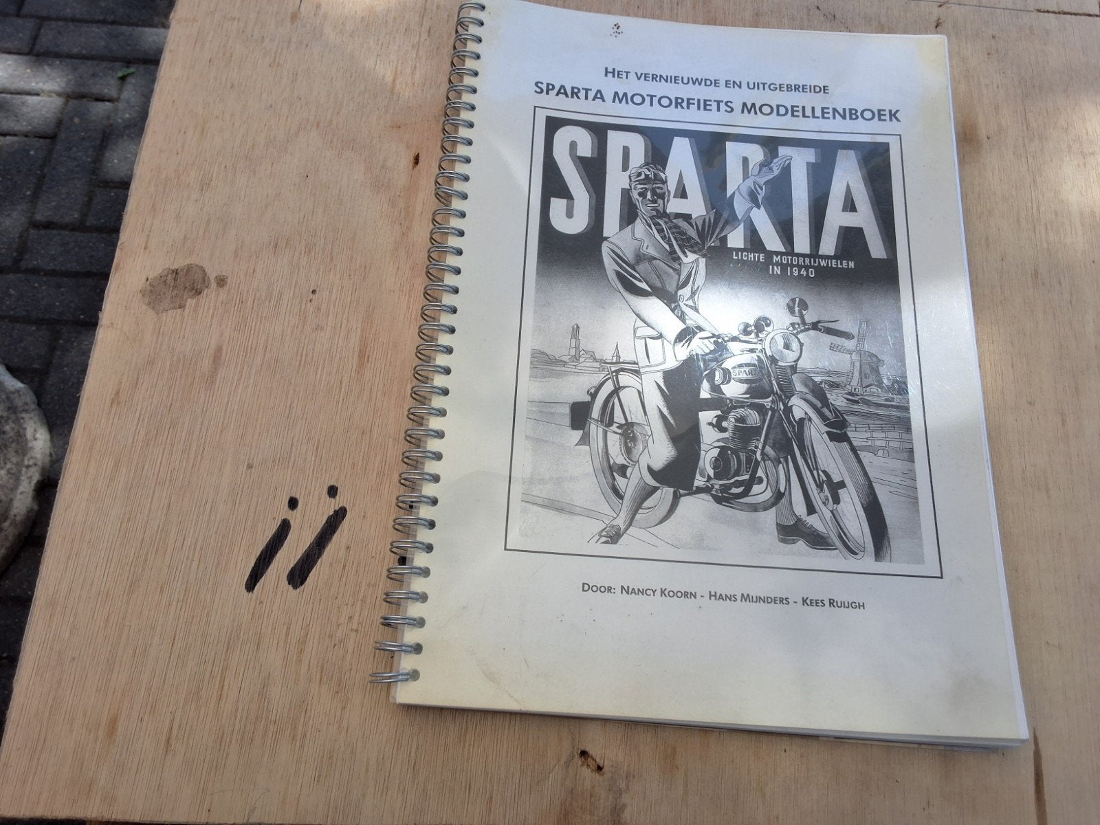 Sparta Motorfiets Modellenboek, Ophalen of Verzenden