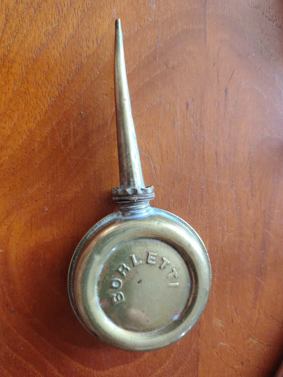 Antieke Borletti Banjo Oliespuitje - Jaren '20-'40, Ophalen of Verzenden