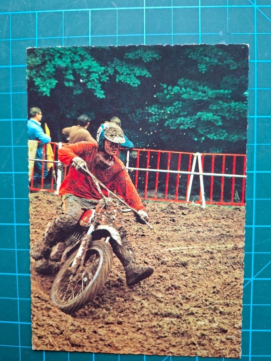 ansichtkaart Motocross., Ophalen of Verzenden, Motoren