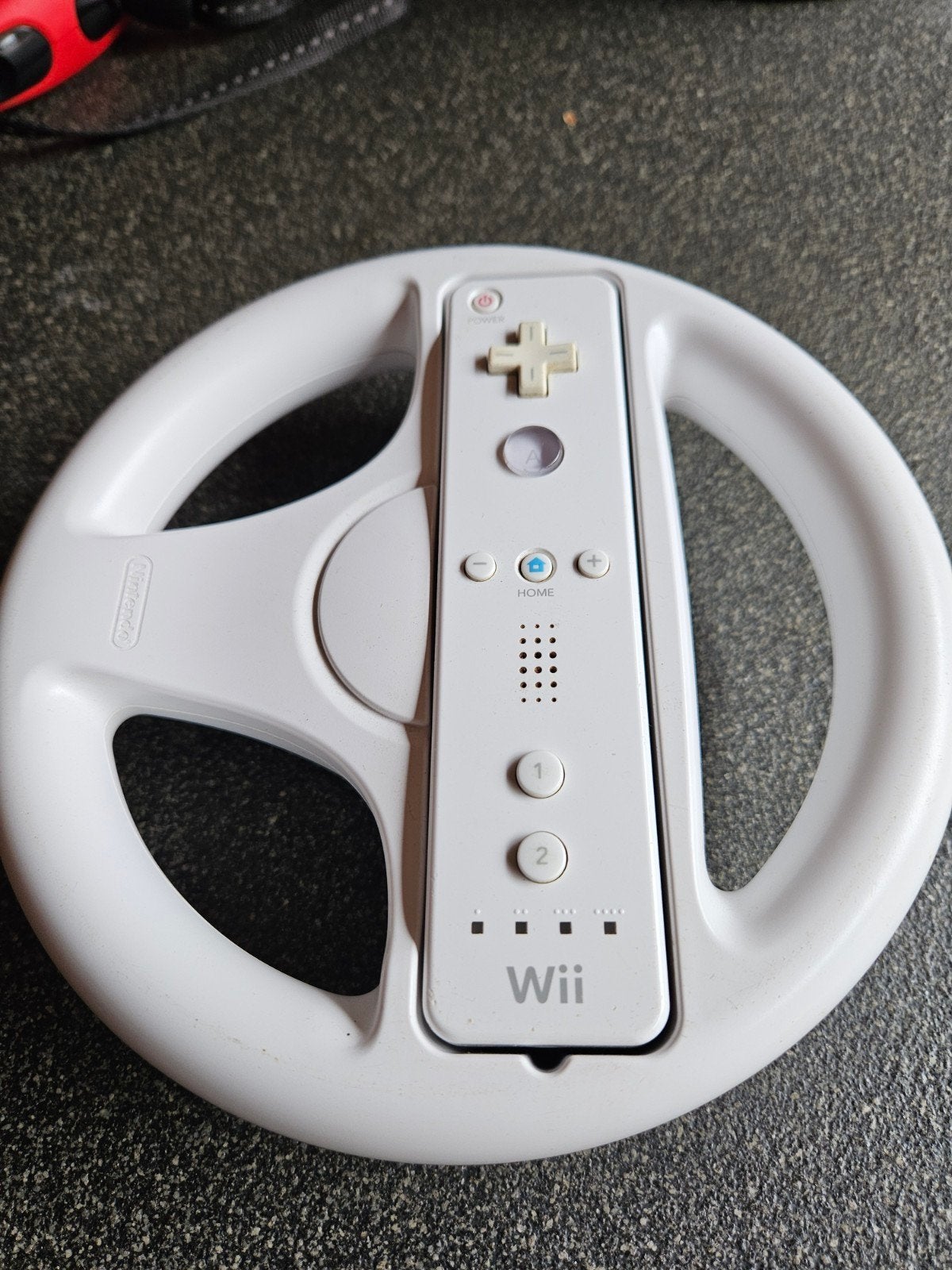 origineel controller en wii stuurtje, Spelcomputers en Games, Spelcomputers | Nintendo Consoles | Accessoires, Ophalen of Verzenden