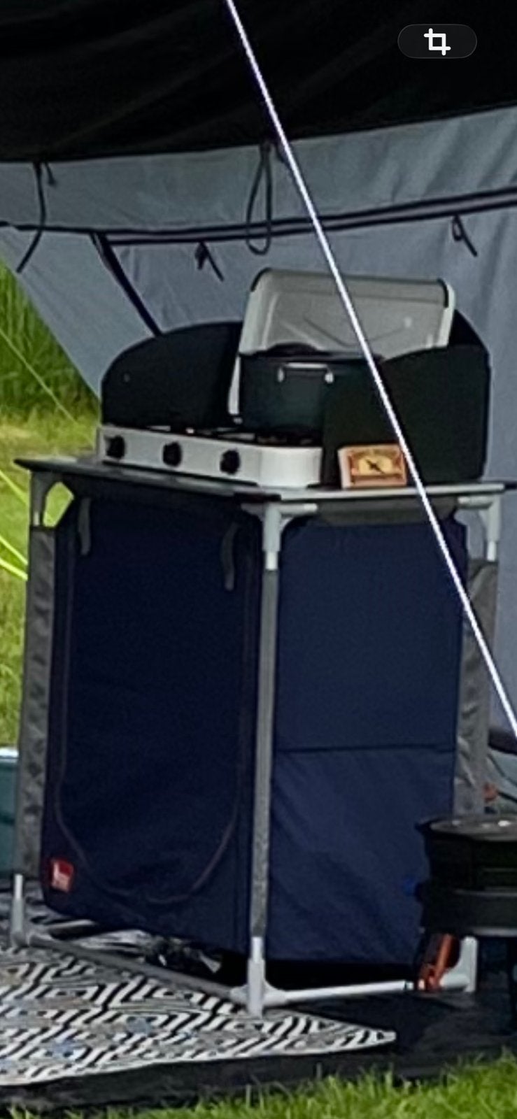 Redwood outdoor camping kast om op te koken., Ophalen of Verzenden, Zo goed als nieuw, Campingkast