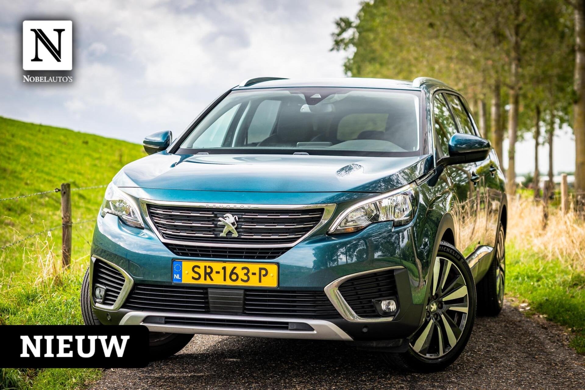 Peugeot 5008 1.2 PureTech Blue Lease GT-Line|7P|Nap|Trekhaak, Auto's, Voorwielaandrijving, Parkeersensor, Gebruikt, Euro 6