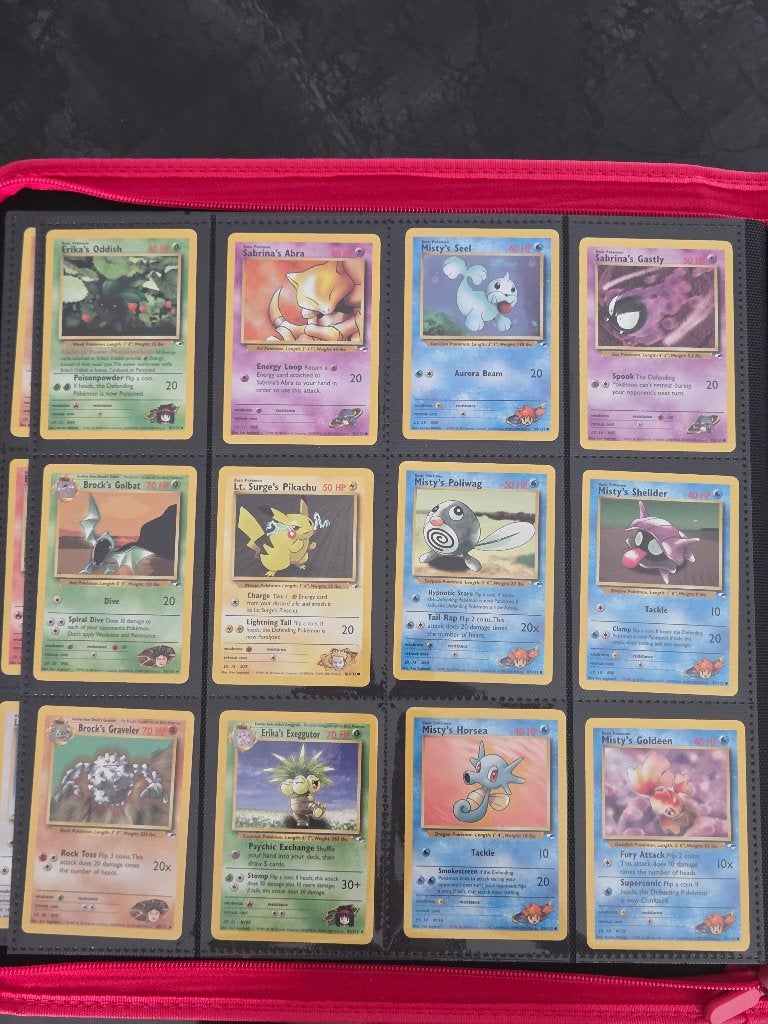 Pokémon Gym Heroes & Gym Challenge Kaarten – Los te koop, Ophalen of Verzenden, Zo goed als nieuw, Meerdere kaarten