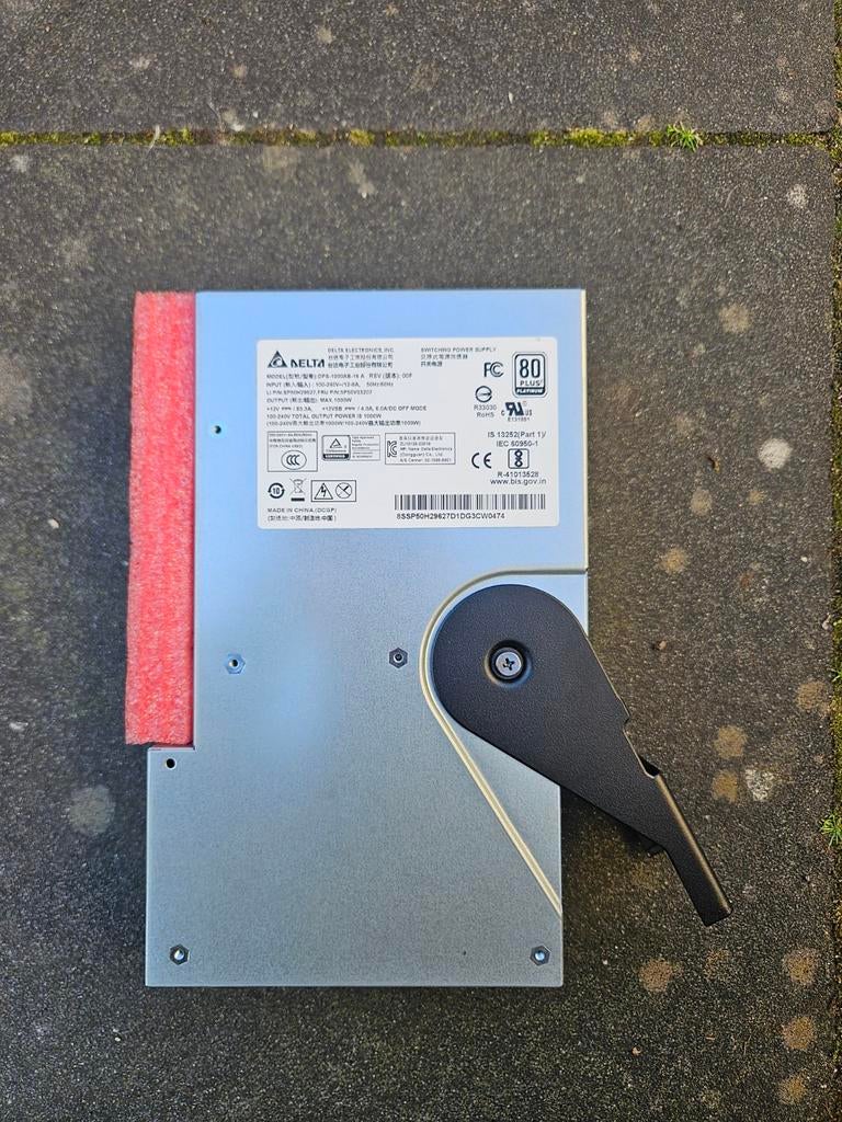 5M11H28596 NEW GENUINE Lenovo ThinkStation P7 P5 1000W POWER, Ophalen of Verzenden