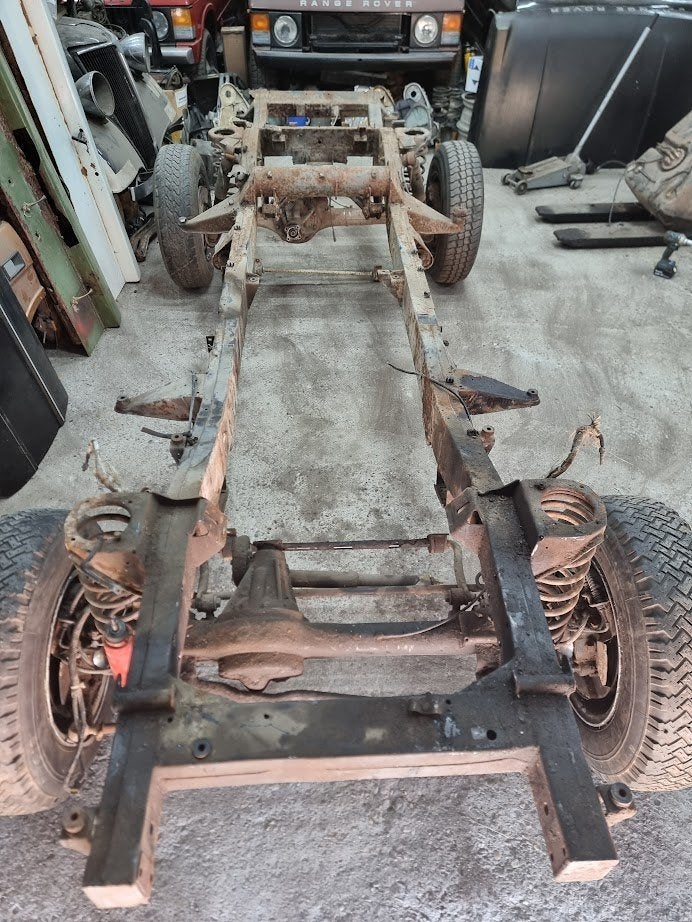 Range Rover Classic LSE chassis 4.2 V8, Ophalen, Gebruikt, Voor, Land Rover
