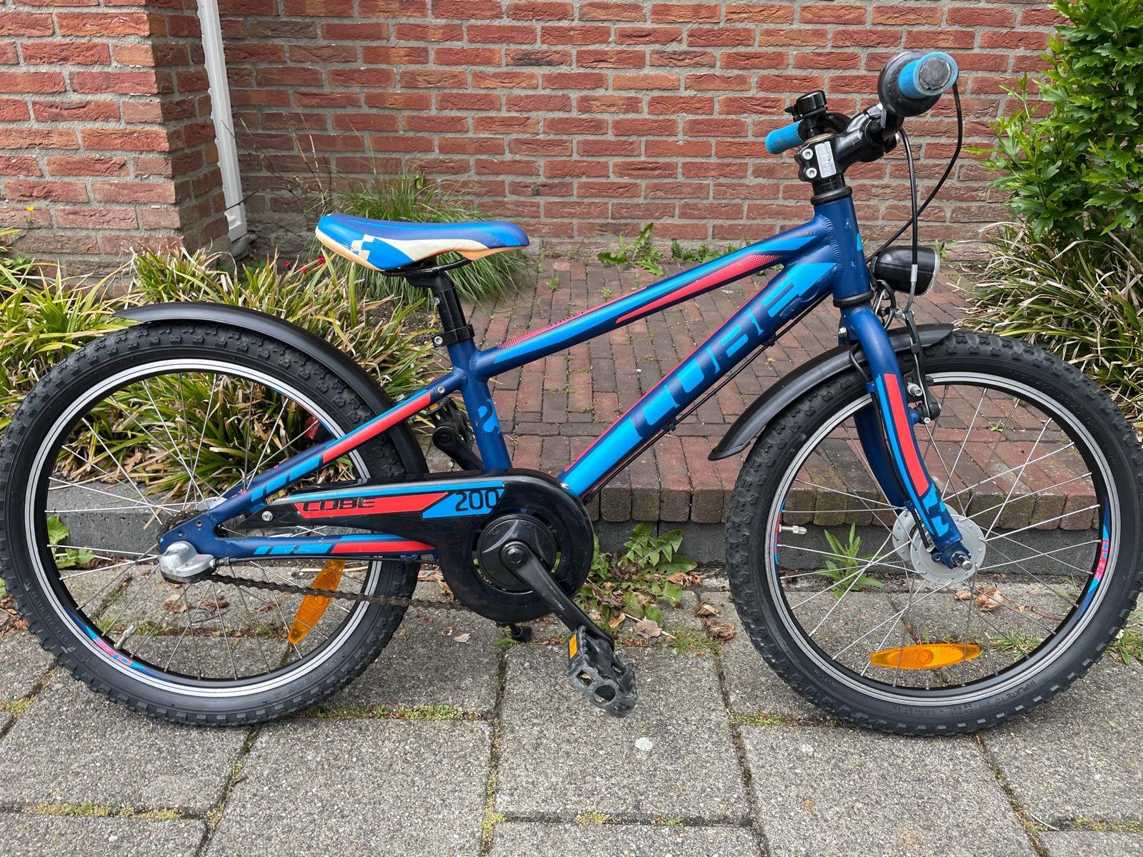 20 inch cube mountainbike izgs 3 versnellingen, Ophalen, Terugtraprem, Versnellingen, Zo goed als nieuw