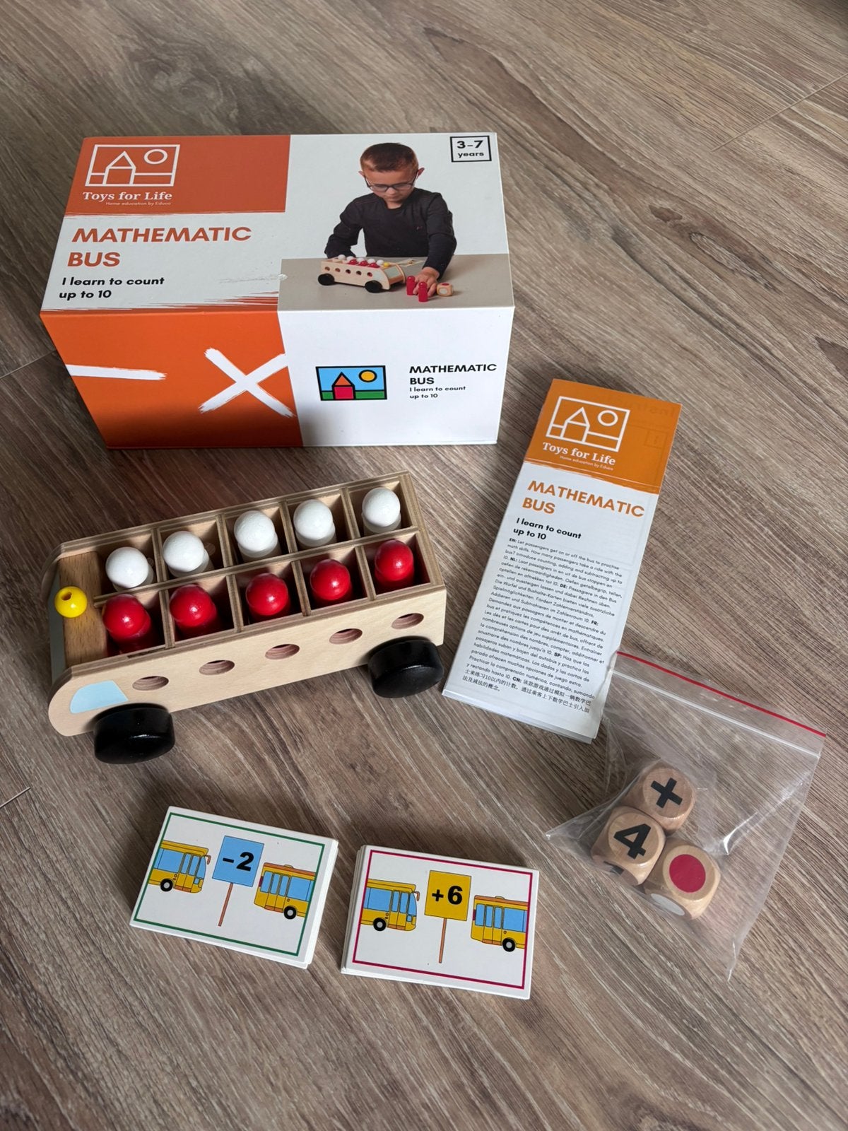 Rekenbus- Toys for life, Ophalen of Verzenden, Zo goed als nieuw