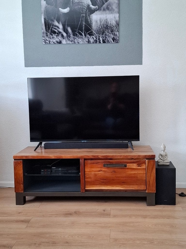 Tv meubel, Ophalen, 100 tot 150 cm, Zo goed als nieuw, Minder dan 100 cm