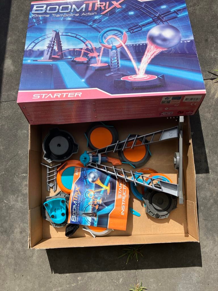 Boomtrix Starter Set - Xtreme Trampoline Actie, Ophalen, Gebruikt, Overige merken