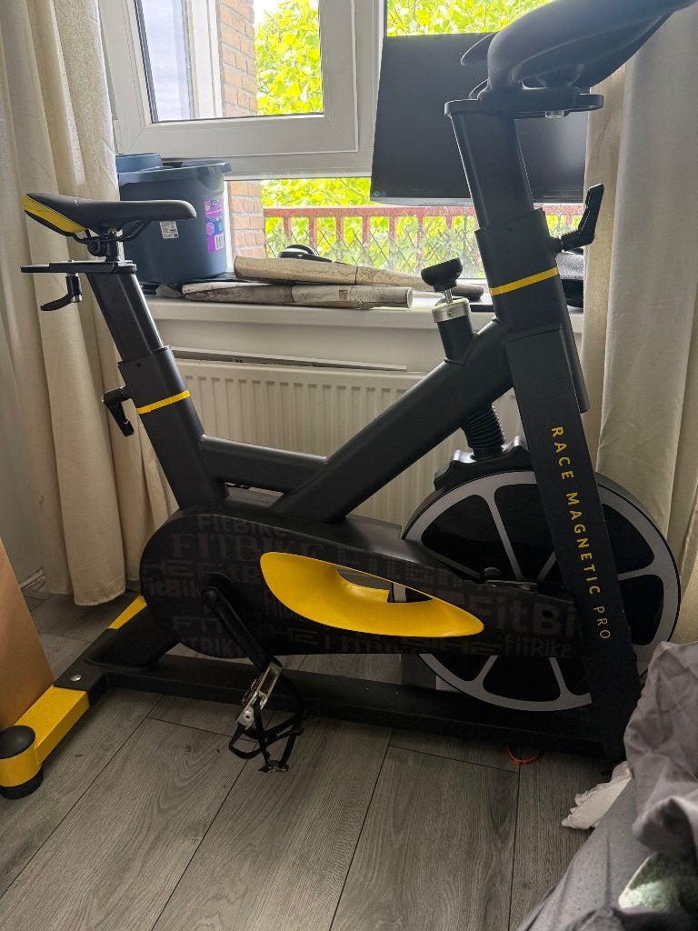 Spinningfiets, Sport en Fitness, Ophalen, Gebruikt, Metaal, Spinningfiets