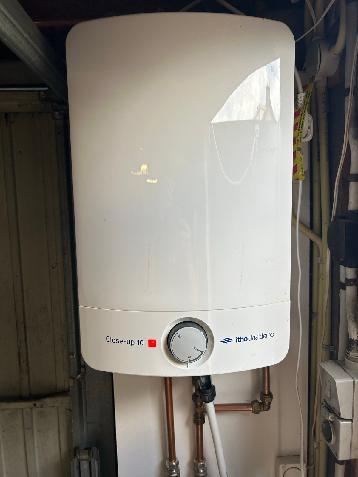 Itho Daalderop Close-up 10 Boiler - Zo goed als nieuw, Zo goed als nieuw, Minder dan 20 liter, Onbekend, Boiler