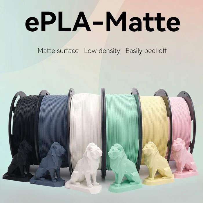 eSUN PLA-Matte 3D Filament 1.75mm 1KG, Computers en Software, 3D-printerbenodigheden, Ophalen of Verzenden