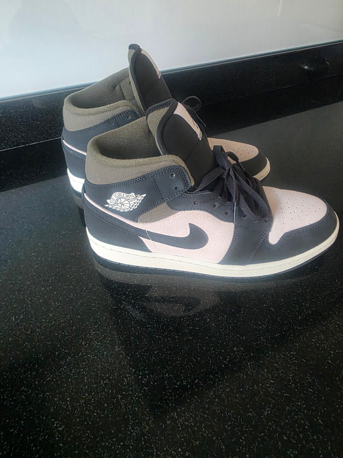 Nike Air Jordan 1 Mid SE Craft - Zwart/Beige/Groen, Overige kleuren, Nieuw, Ophalen of Verzenden, Sneakers of Gympen