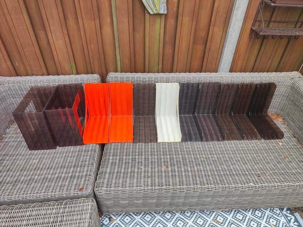 Vintage vinyl lp houder diverse 7 stuks, Ophalen, Overige typen