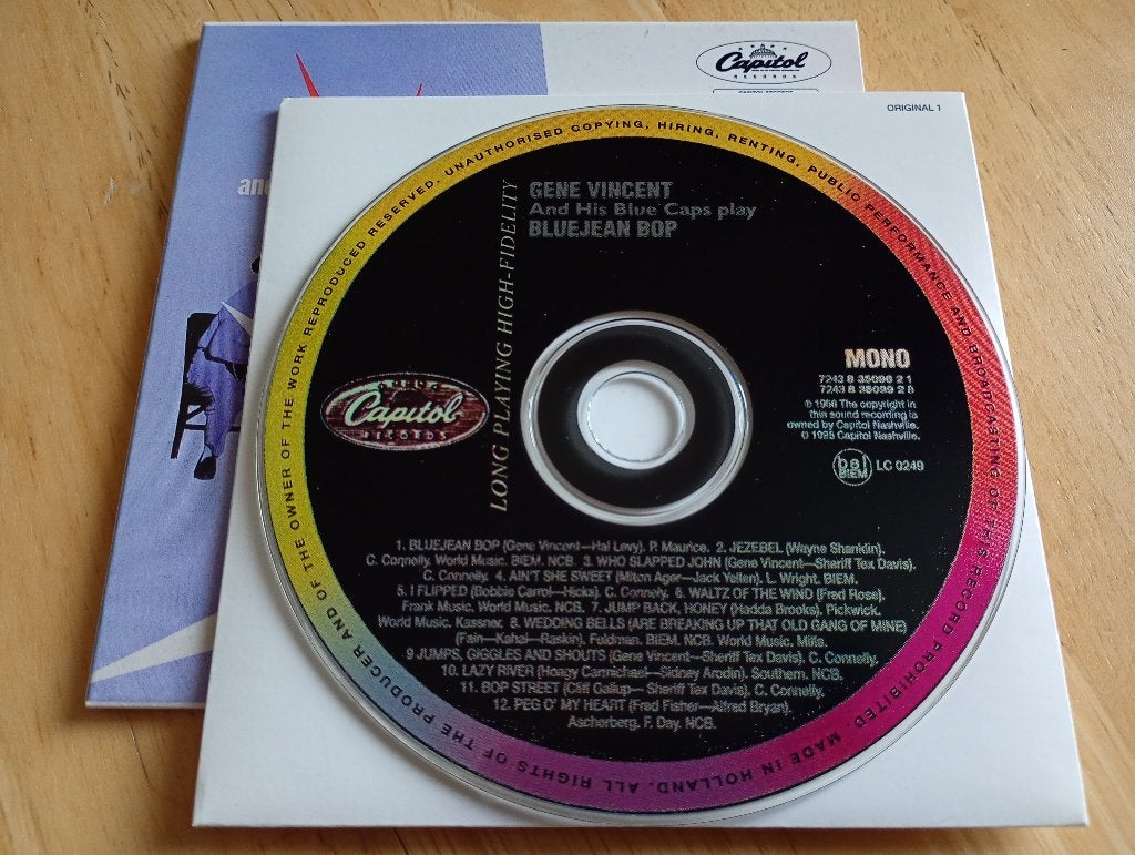 CD Gene Vincent And His Blue Caps - Bluejean Bop!, Verzenden, Zo goed als nieuw, Rock-'n-roll