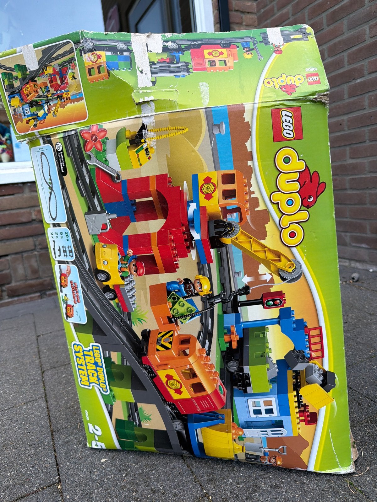 Grote bak LEGO DUPLO, Kinderen en Baby's, Speelgoed | Bouwstenen, Ophalen of Verzenden, Gebruikt, Overige merken
