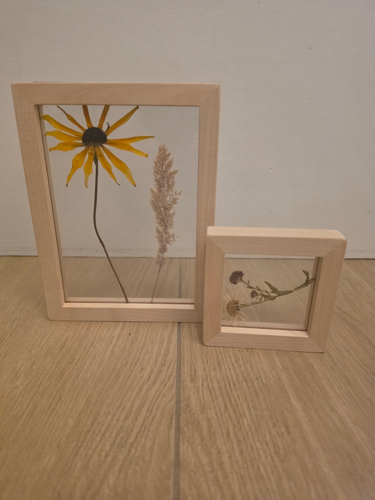 Mama memo lijstje voor gedroogde bloemen, Ophalen of Verzenden, Fotolijst, Met glas, Hout