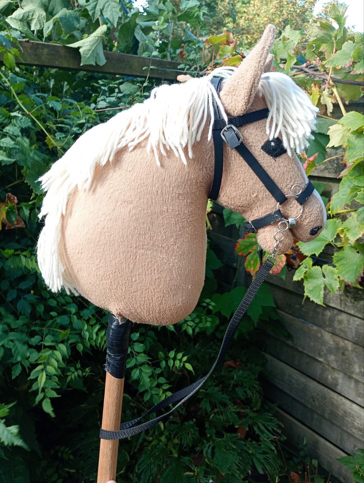 prachtige Haflinger hobbyhorse, Ophalen of Verzenden, Jongen of Meisje