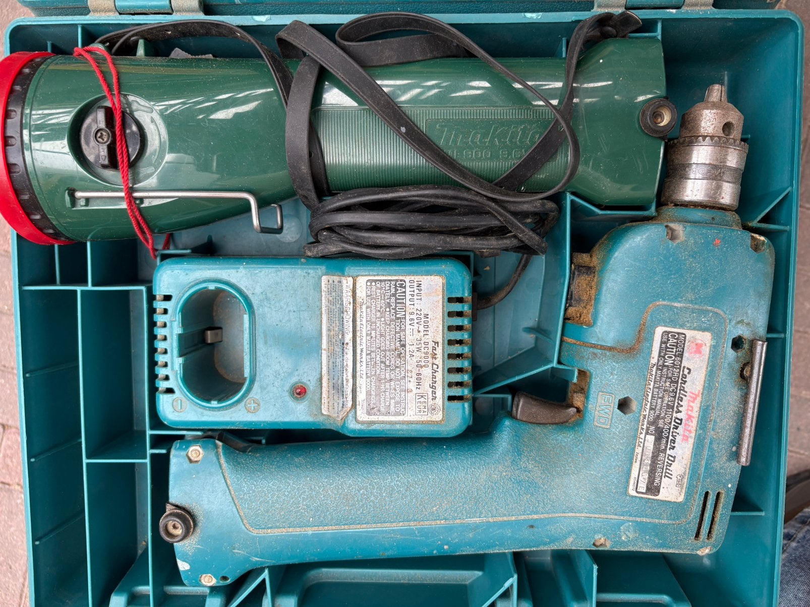 Bosch PSR 9,6 VES-2, Bosch PSR 14,4 en Makita 6096D, Ophalen, Gebruikt, Boor- en Schroefmachine