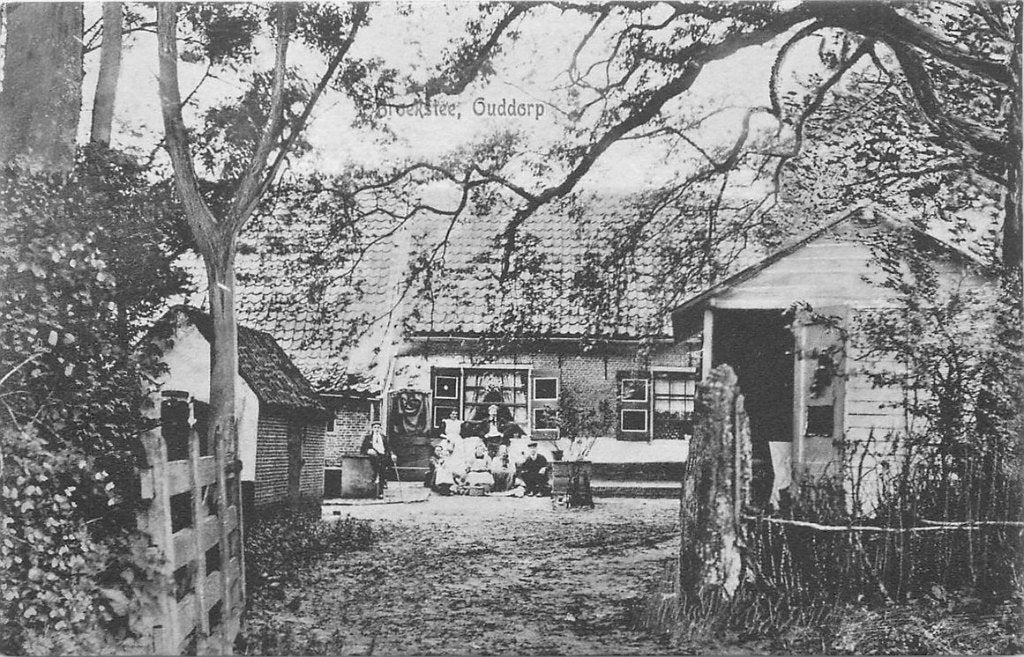 379-214-003 Ouddorp Broekstee, Verzenden, Voor 1920, Zuid-Holland