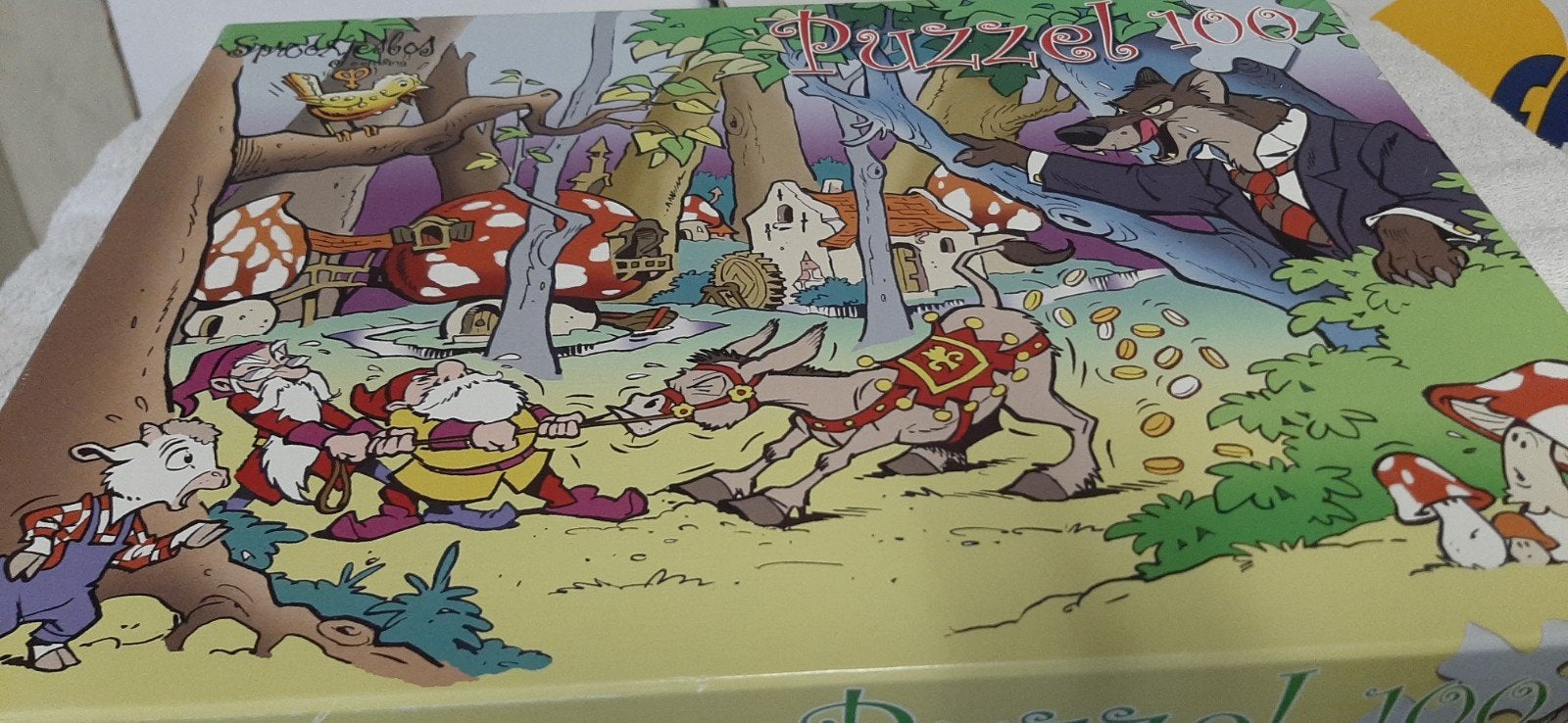 Efteling Puzzel 100 stukjes - Sprookjesbos, Verzamelen, Efteling, Gebruikt, Overige typen, Ophalen
