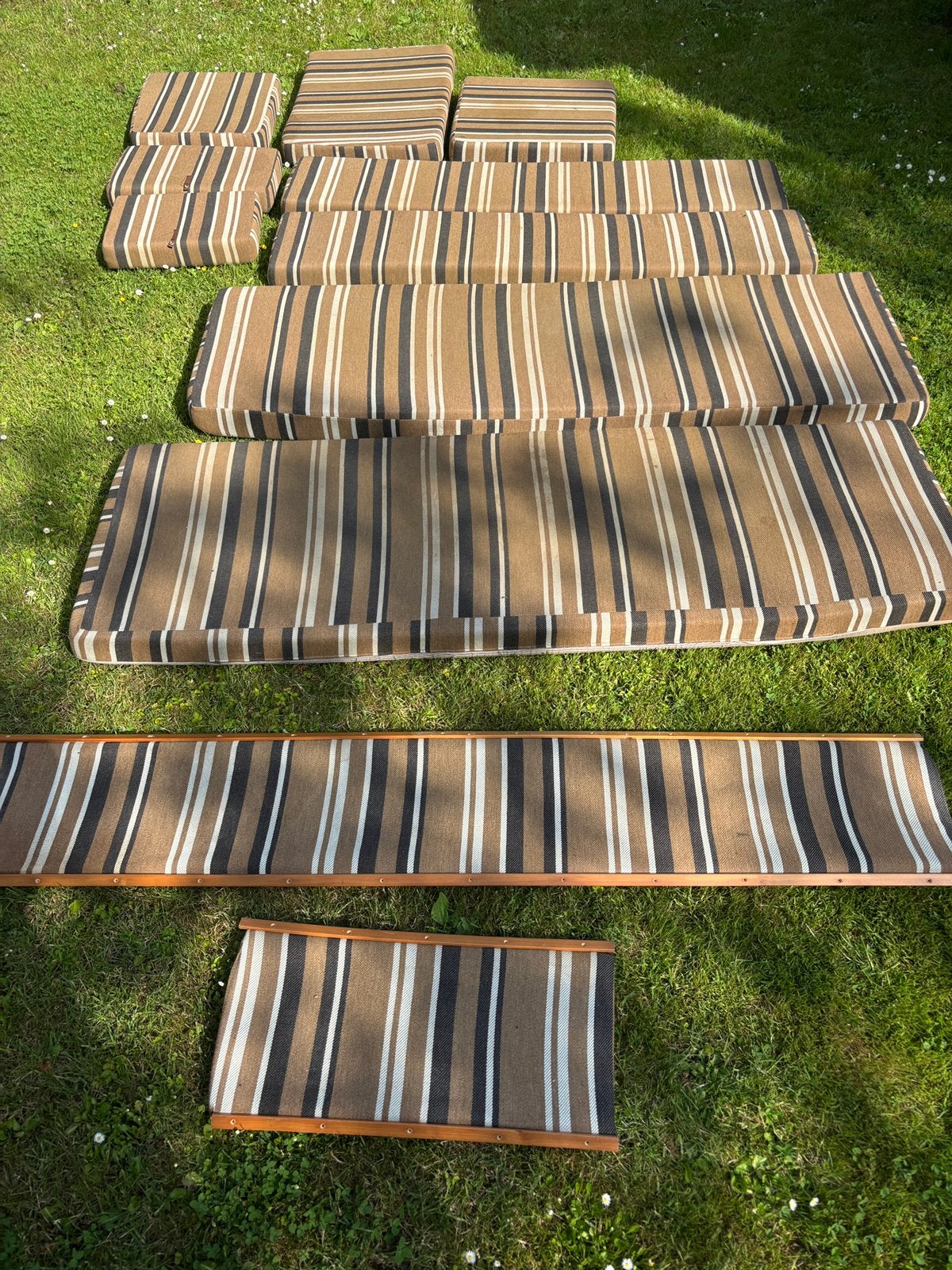 Originele SMV caravan kussenset groen, Ophalen, Gebruikt, ., .