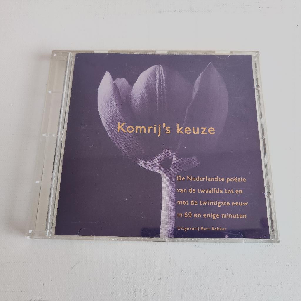 Komrij's Keuze (CD), Boeken, Luisterboeken, Cd, Volwassene, Ophalen of Verzenden