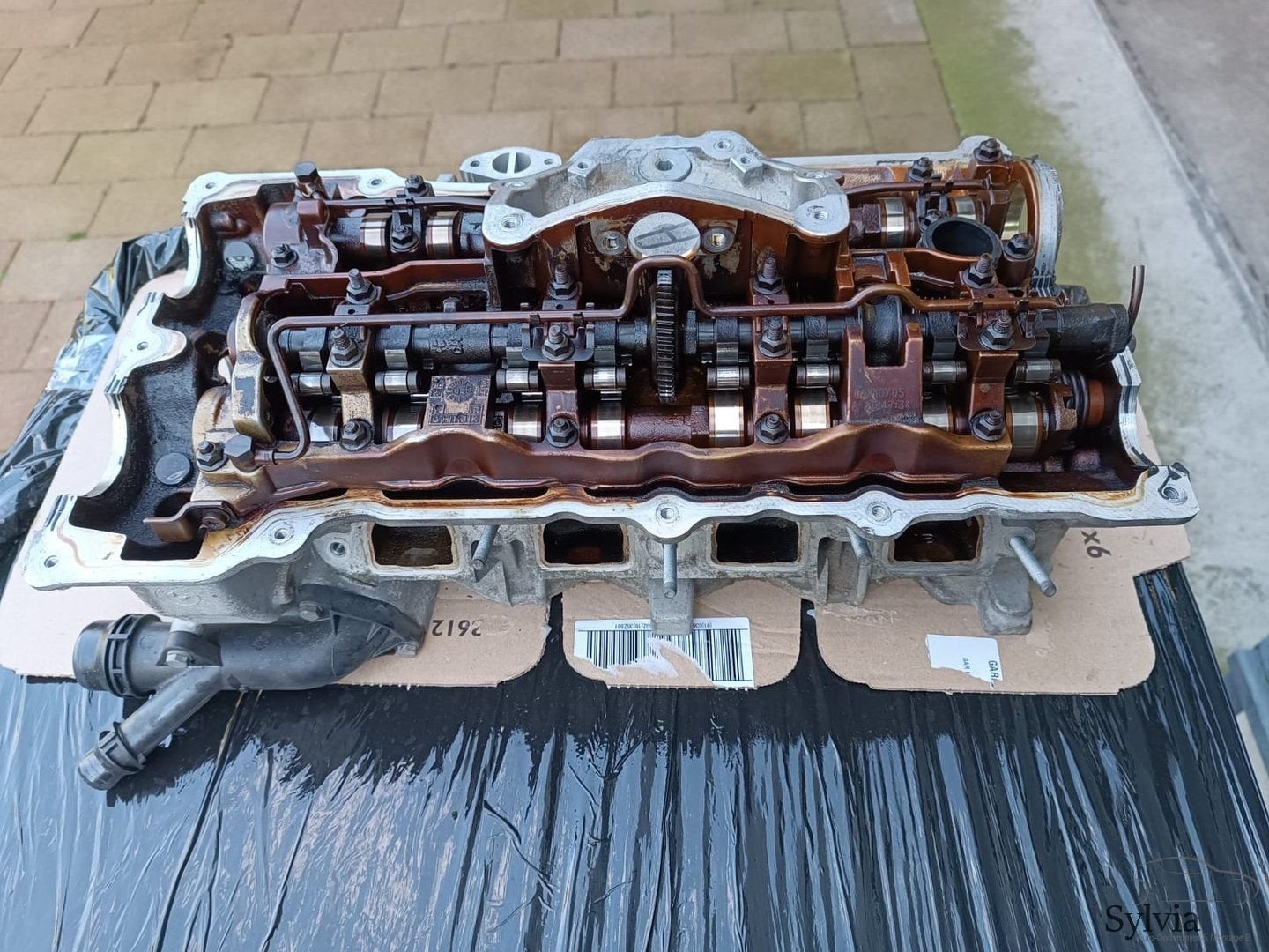 Complete cilinderkop N46 BMW 1 / 3  serie E87 E90 E91 750542, Gebruikt, -, -, Ophalen of Verzenden