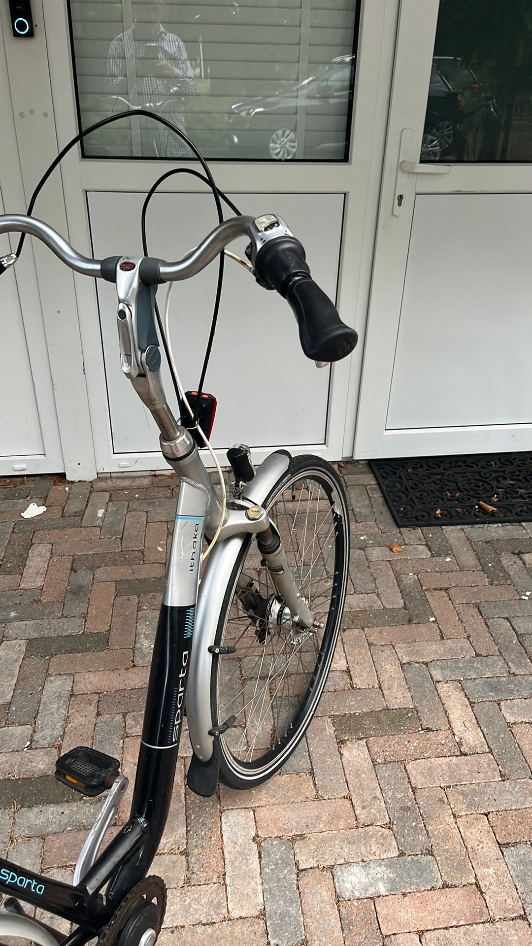 Sparta fiets, Fietsen en Brommers, Steps, Ophalen of Verzenden, Zo goed als nieuw, Elektrische step (E-scooter)