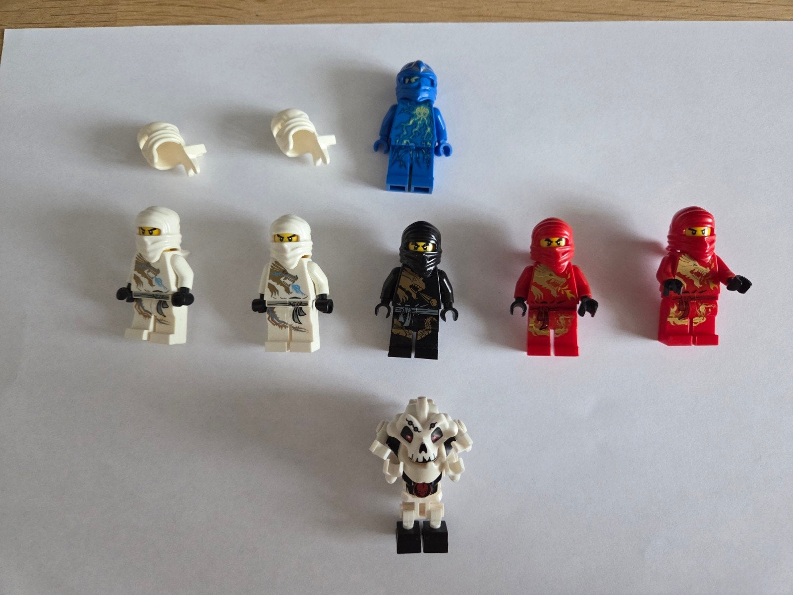 Lego Ninjago minifiguren en onderdelen, Ophalen of Verzenden