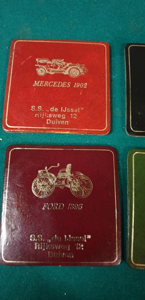 onderzetters glas vintage,, Ophalen of Verzenden, 'T Olde Gre-j, Info@toldegrej.nl, Endepoelstraat 20f Didam