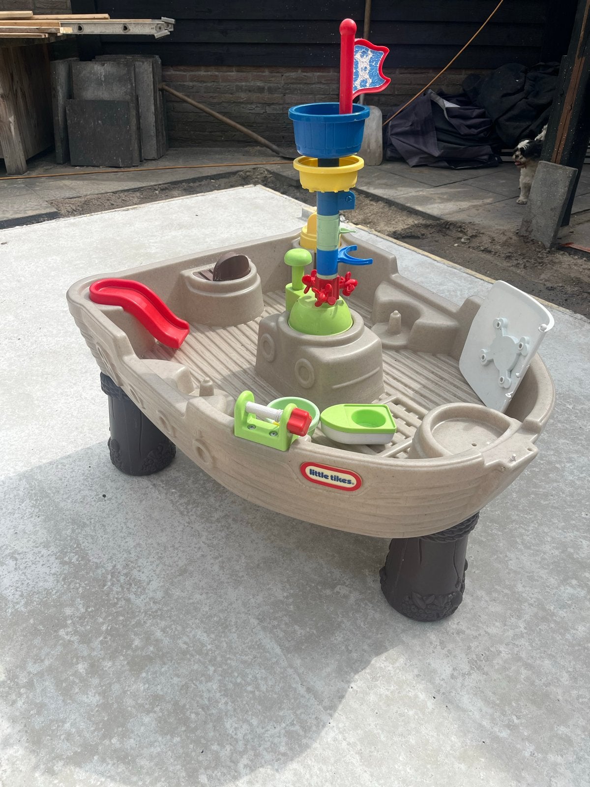 Little Tikes Piratenschip Water- en Zandtafel, Ophalen of Verzenden, Gebruikt