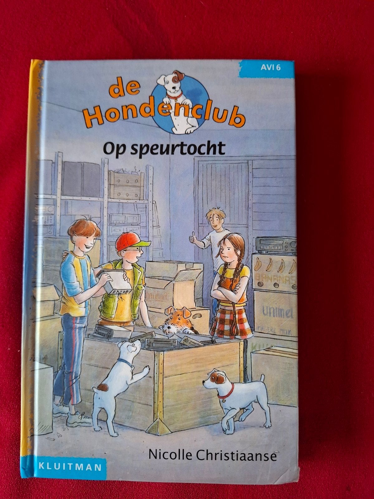 De Hondenclub op speurtocht - AVI 6 boek, Ophalen of Verzenden, Gelezen, Nicolle Christiaanse, Fictie algemeen