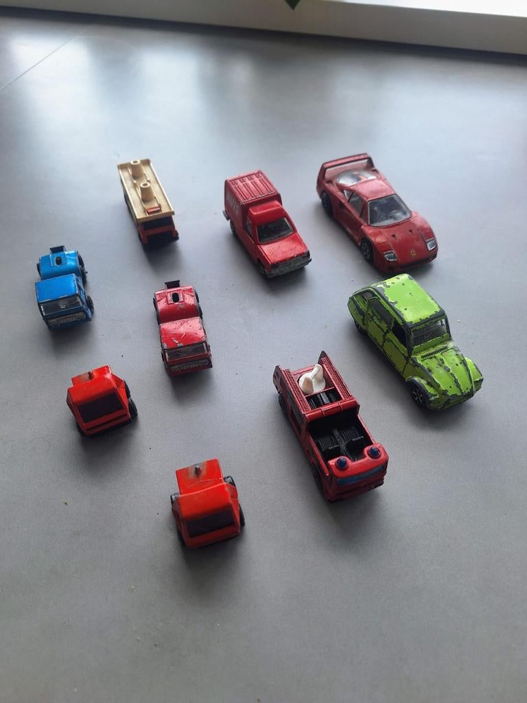 Oude speelgoedautootjes, Ophalen of Verzenden, Gebruikt