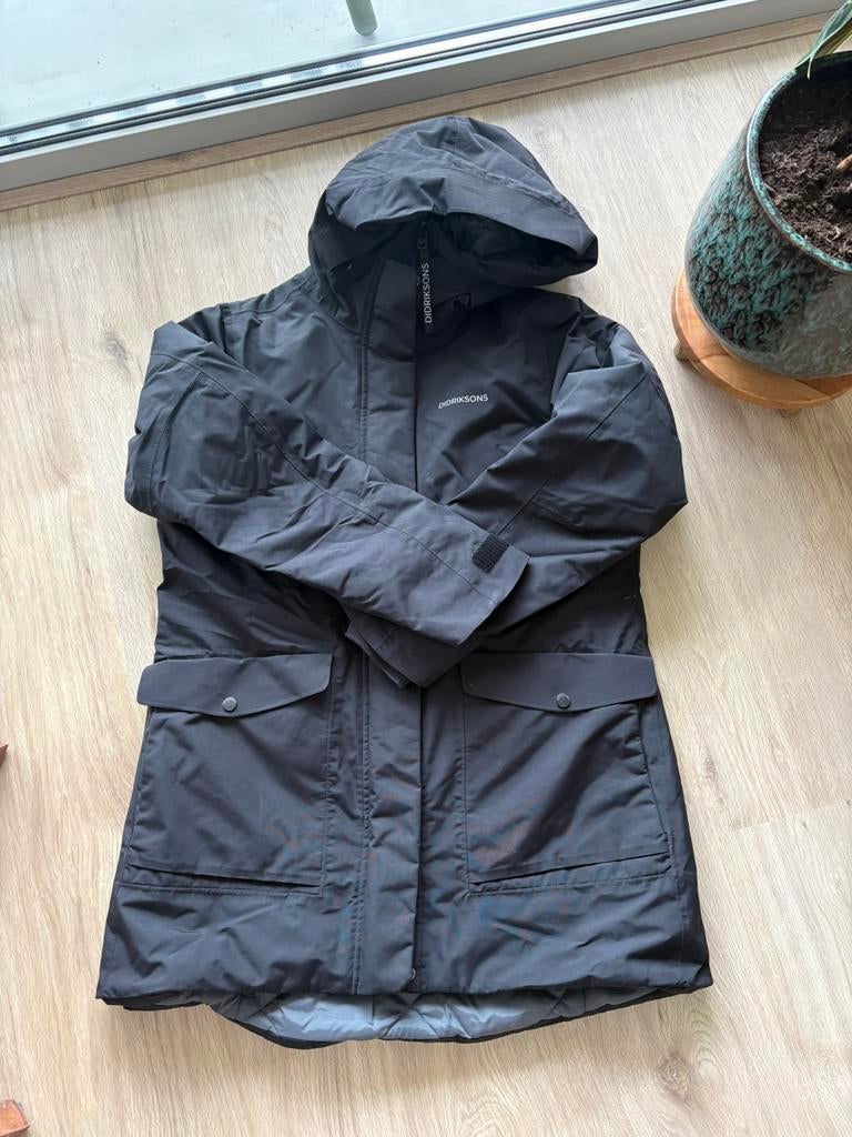 Dirdrikson Parka Frida 7, Ophalen of Verzenden, Zo goed als nieuw, Zwart