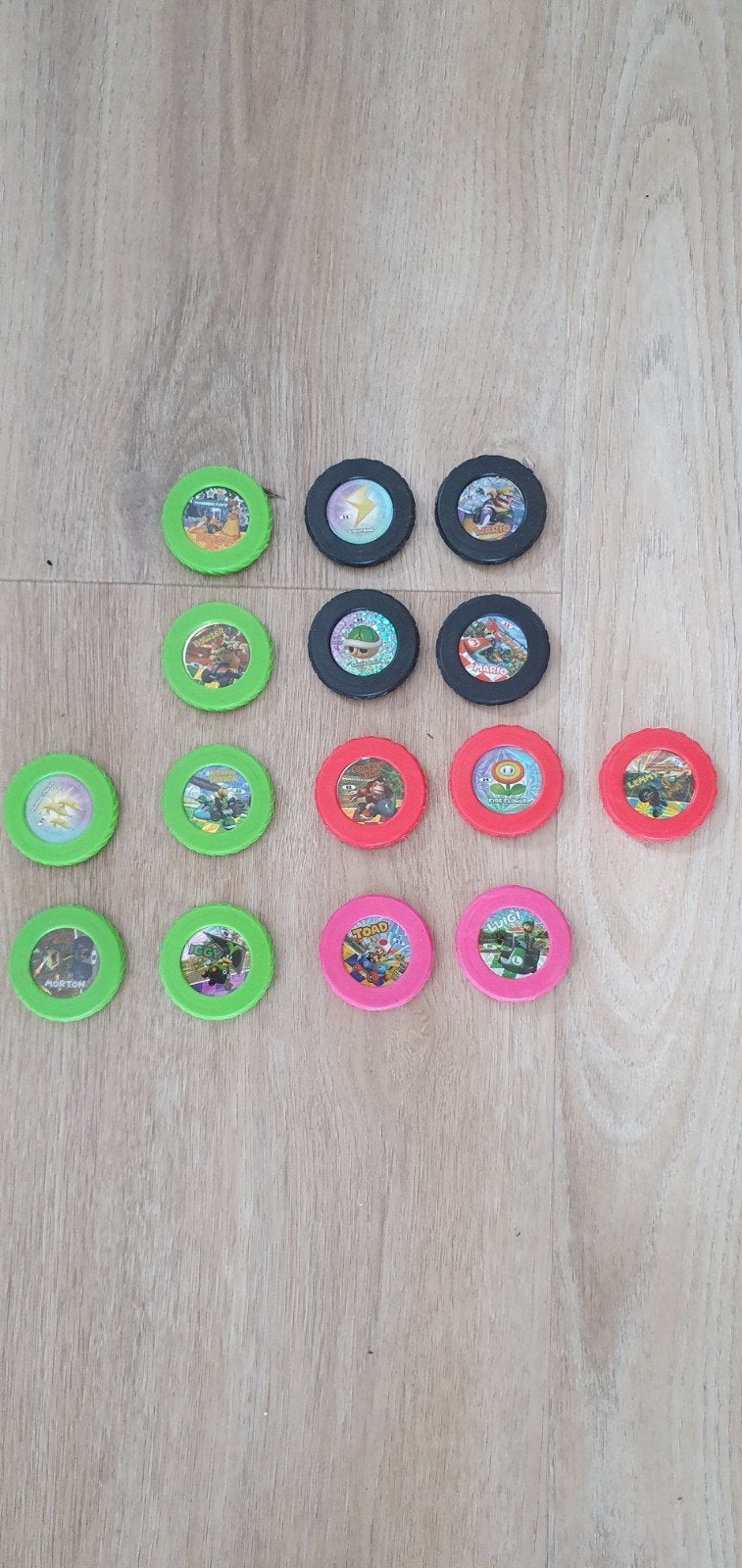Mariokart Koins, Verzamelen, Flippo's, Ophalen of Verzenden, Losse flippo's