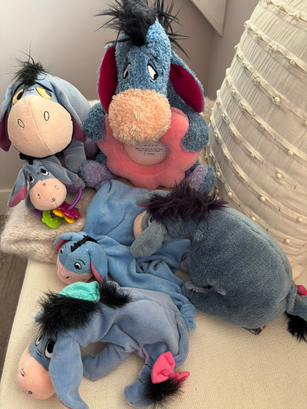 Verzameling ezel iejoor knuffels (winnie de pooh), Ophalen of Verzenden, Zo goed als nieuw, Overige typen