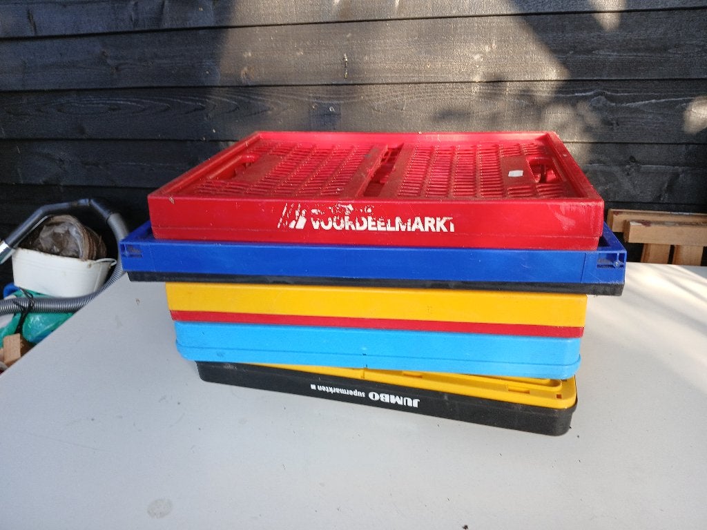 kratjes, Ophalen, Gebruikt, Opvouwbaar, Minder dan 35 cm