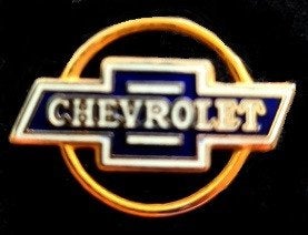 Chevrolet pin met open ring, Verzenden, Nieuw, Transport, Speldje of Pin