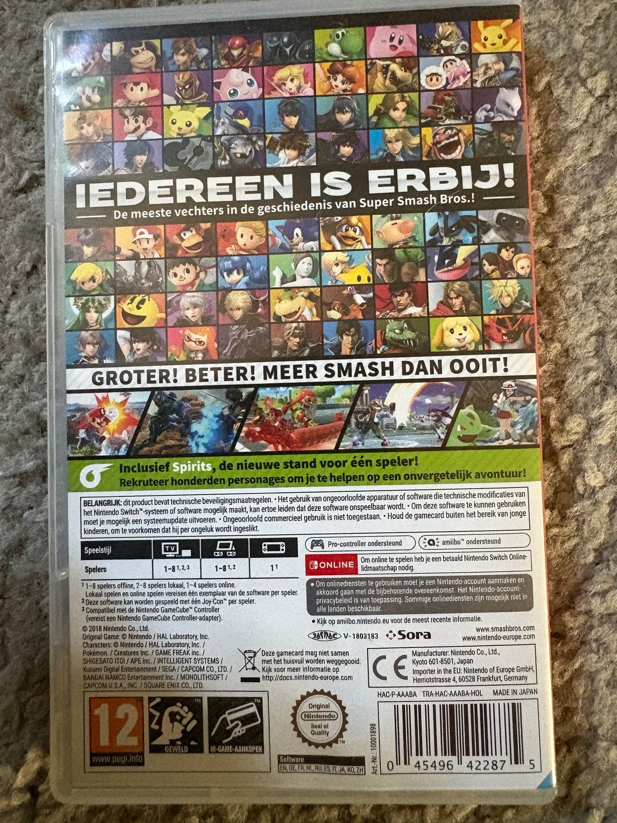 Nintendo Switch Games Super Smash Bros, Pokémon, Mario, Zel, Spelcomputers en Games, Games | Nintendo Switch, Zo goed als nieuw