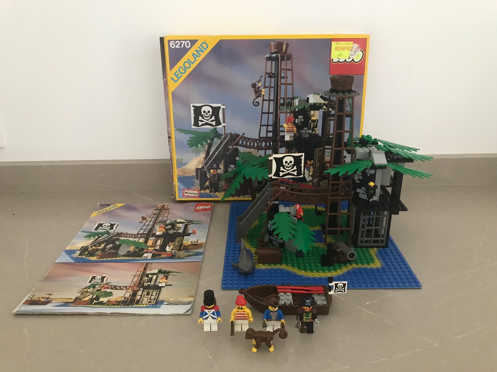 Lego pirates forbidden island set 6270, Kinderen en Baby's, Speelgoed | Duplo en Lego, Lego, Zo goed als nieuw, Compleet, Complete set