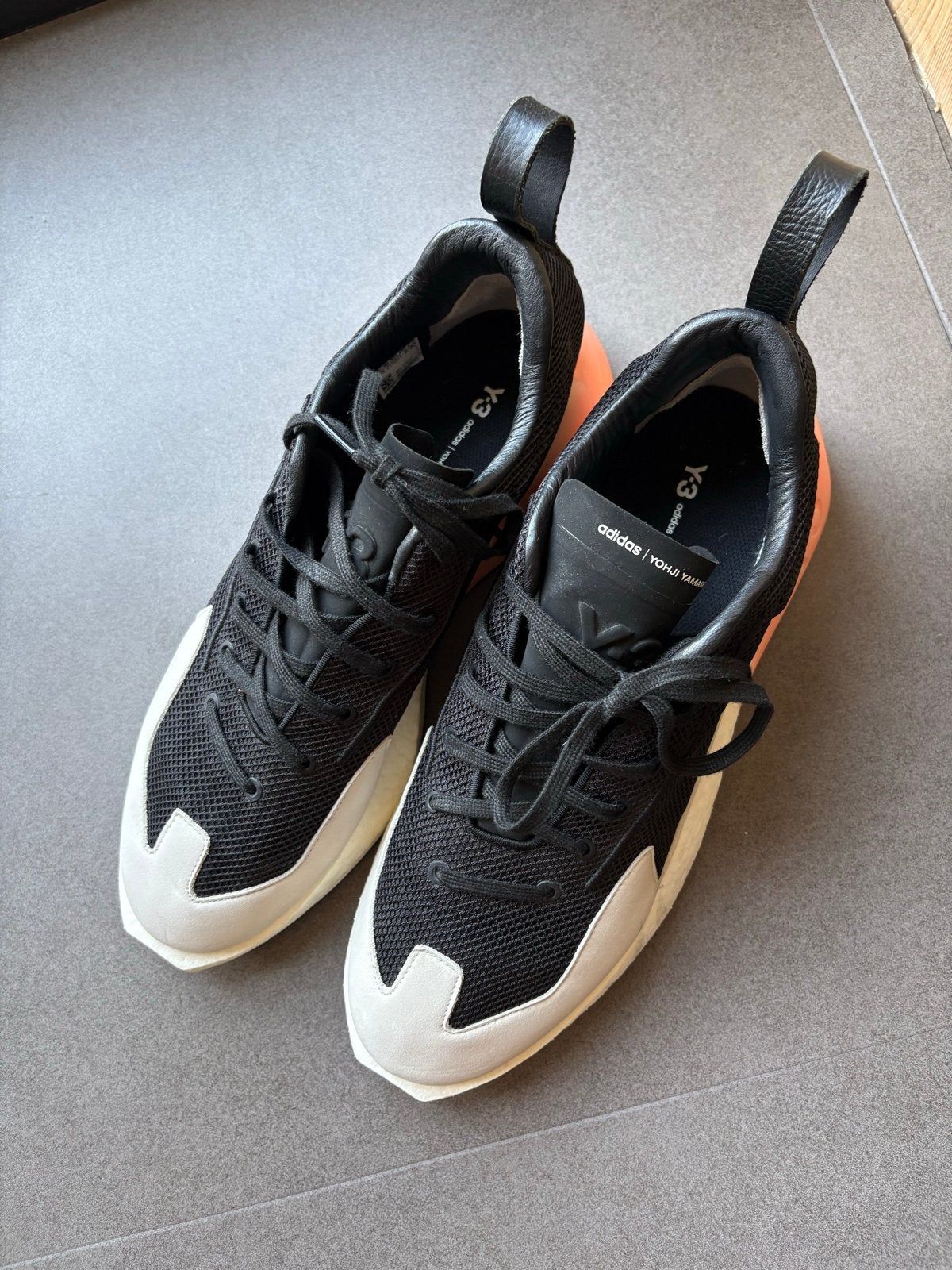 Heren Adidas Y-3 Orisan Black/Grey One - FZ4317 maat 44 2/3, Zwart, Ophalen of Verzenden, Sneakers of Gympen, Zo goed als nieuw