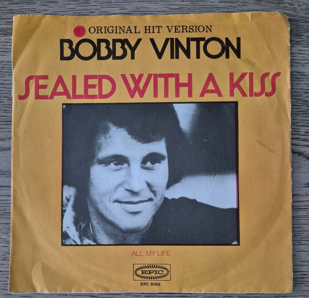 Bobby Vinton – Sealed With A Kiss, Gebruikt, 7 inch, Ophalen of Verzenden, Pop