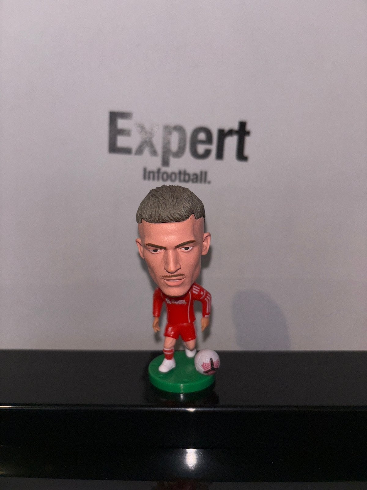 Wirtz voetbalpoppetje - Liverpool, Ophalen of Verzenden, Nieuw, Buitenlandse clubs, Beeldje of Poppetje