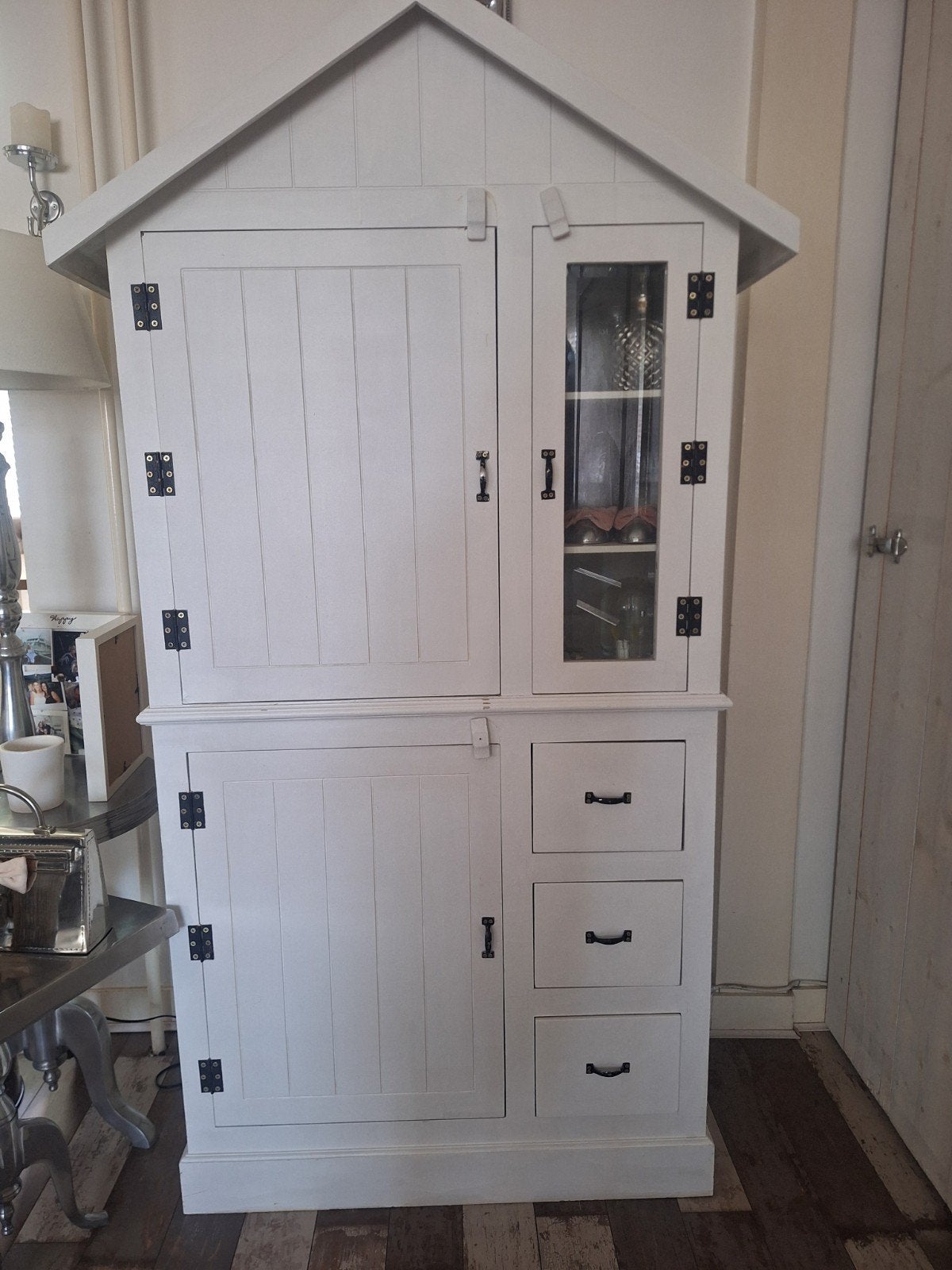 Rm style huisje / Kleding kast, Ophalen, Met deur(en), Riviera maison, 50 tot 100 cm