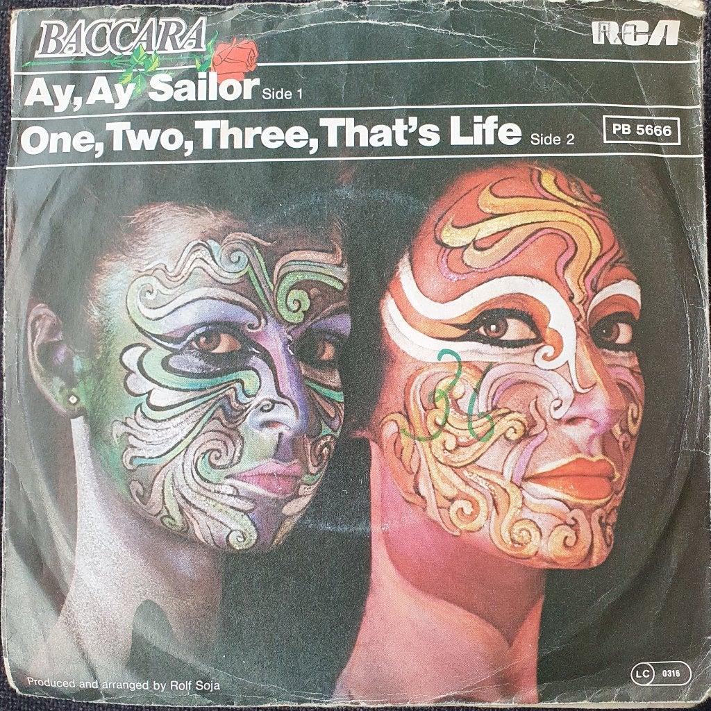 Baccara - Ay Ay Sailor, Gebruikt, Verzenden, 7 inch, Fotohoes