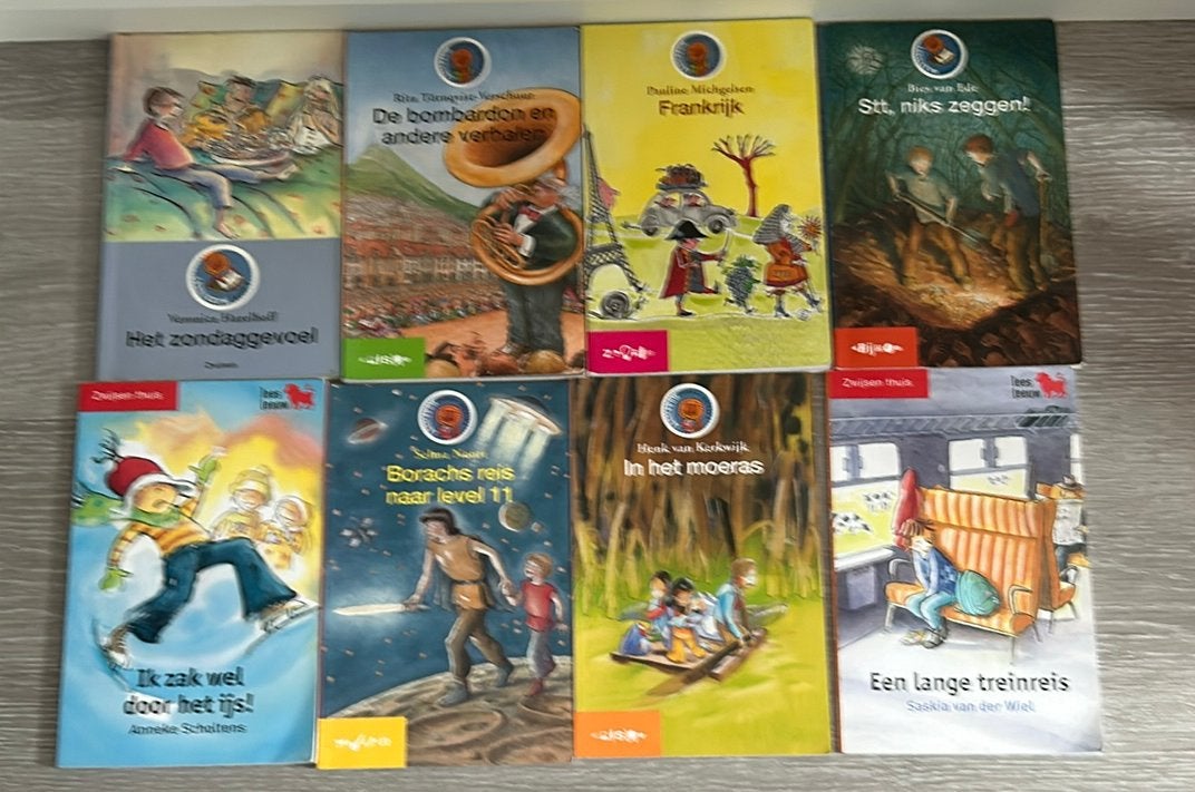 8 leesleeuw kinderboeken vanag groep 5 t/m 8, Boeken, Ophalen of Verzenden, Zo goed als nieuw, Fictie algemeen