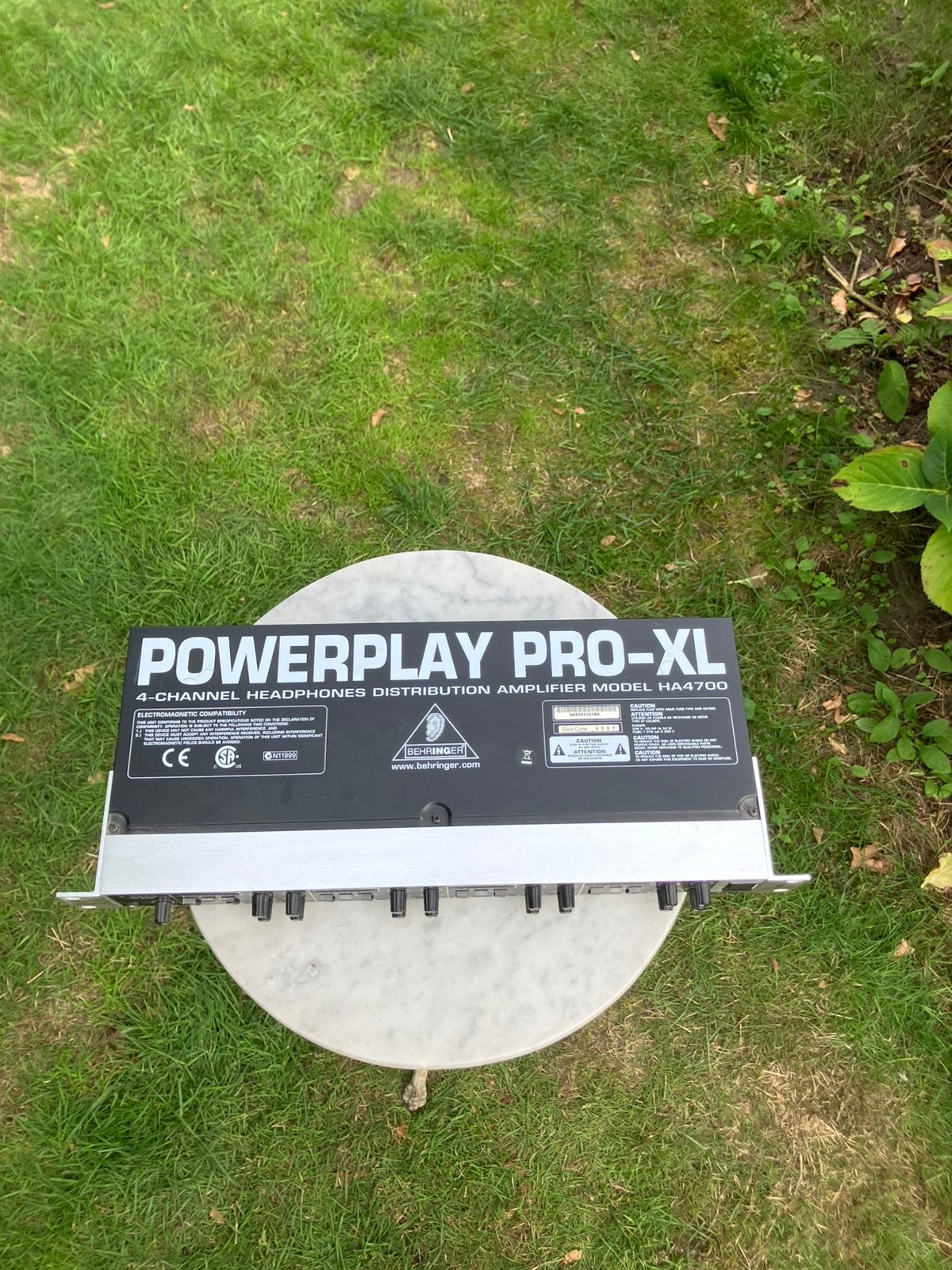 Behringer Powerplay Pro-XL HA4700 Koptelefoon Versterker, Ophalen of Verzenden, Zo goed als nieuw