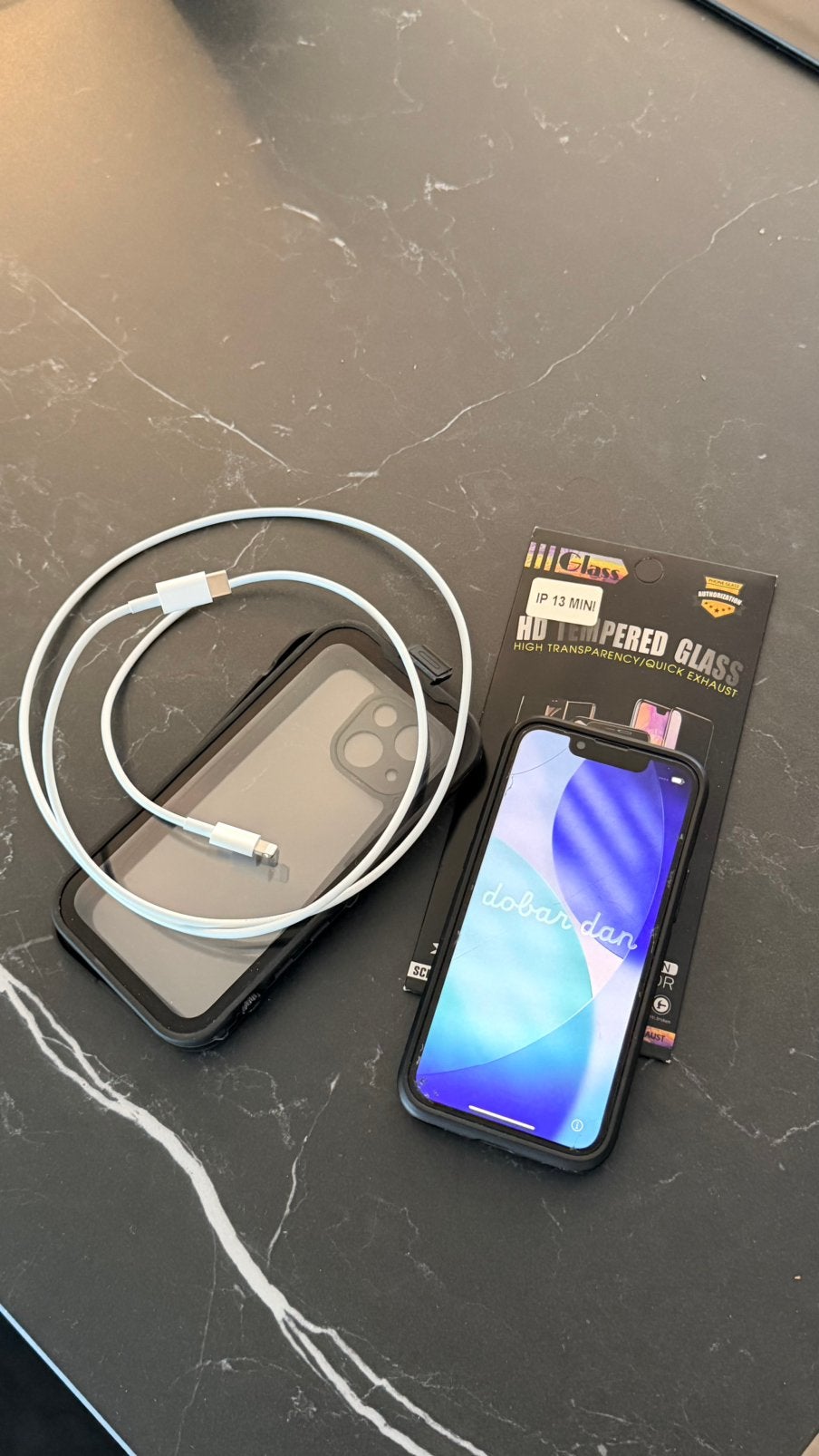 iPhone 13 Mini + Accessoires, 128gb., Telecommunicatie, Ophalen, Lightning, Draadloze oplader, Apple