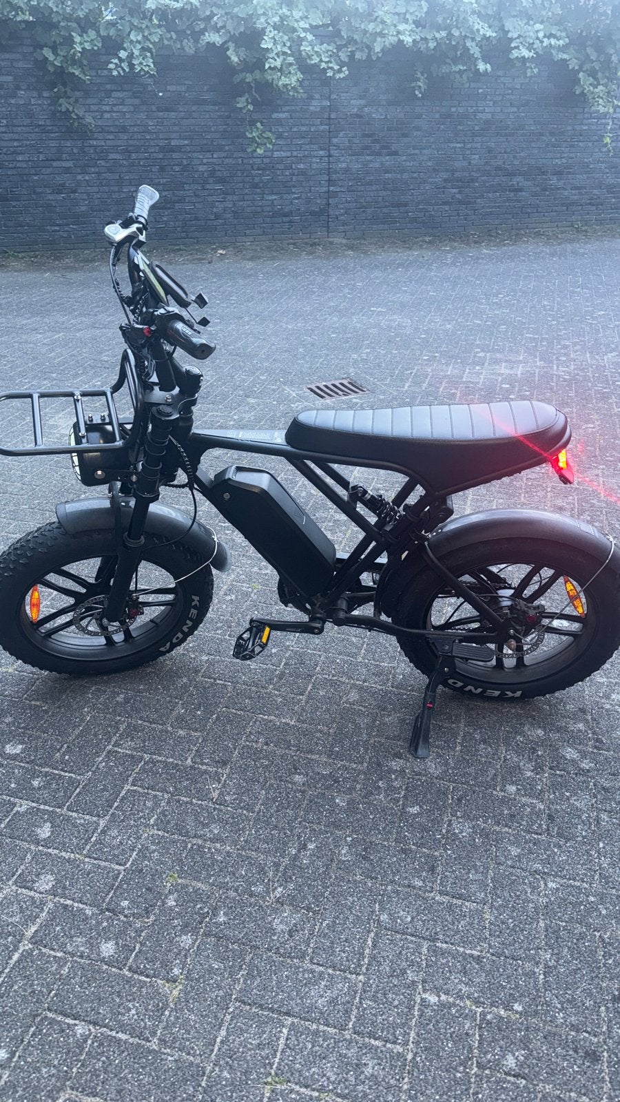 Fatbike OUXI H9 Zwart - Zo goed als nieuw, Ophalen, Zo goed als nieuw, Overige merken